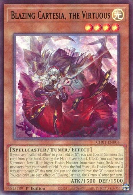 Blazing Cartesia, the Virtuous