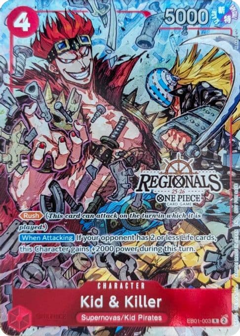 Kid & Killer (CS 25-26 Regionals Textured Chase Promo)