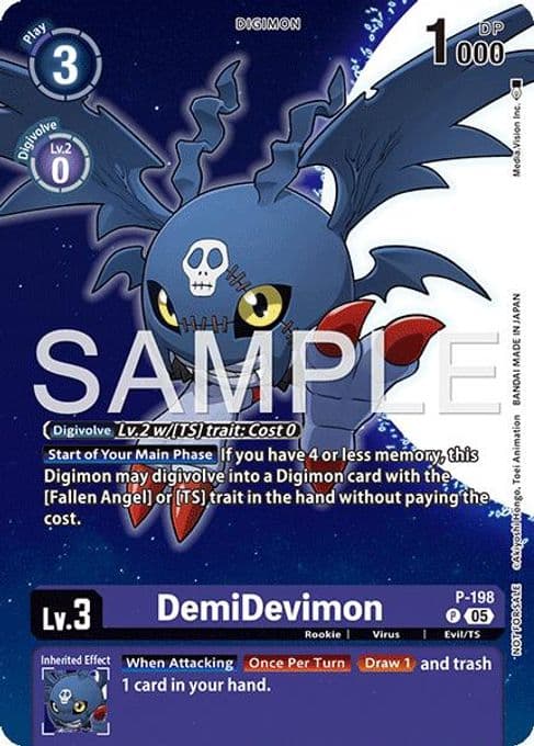 DemiDevimon (Digimon Story: Time Stranger Promo Pack)