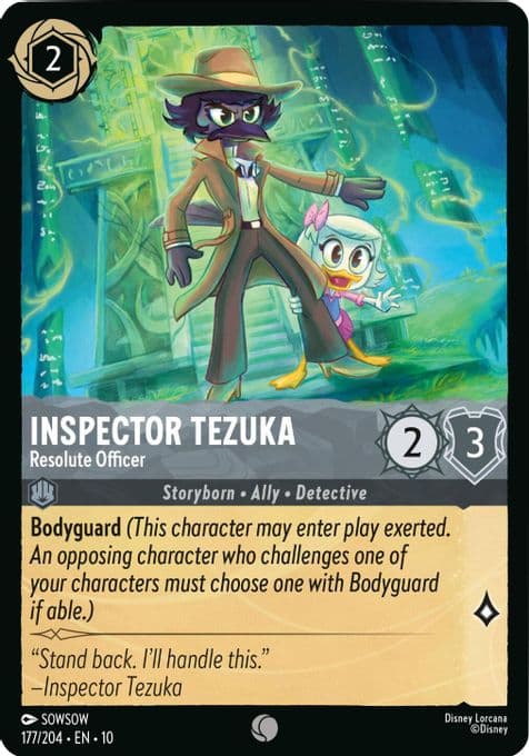 Inspector Tezuka - Resolute Officer