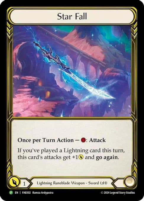 Star Fall (Golden) - FAB302