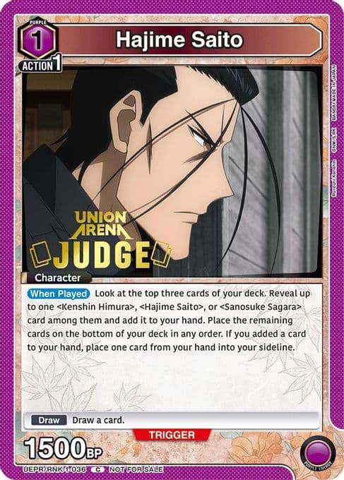 Hajime Saito (036) (Judge Pack)