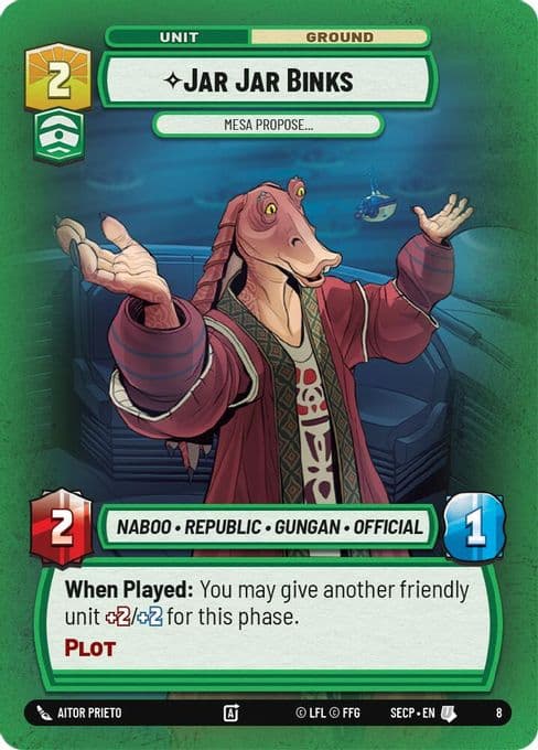 Jar Jar Binks - Mesa Propose