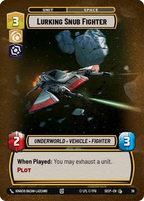 Lurking Snub Fighter (Foil)