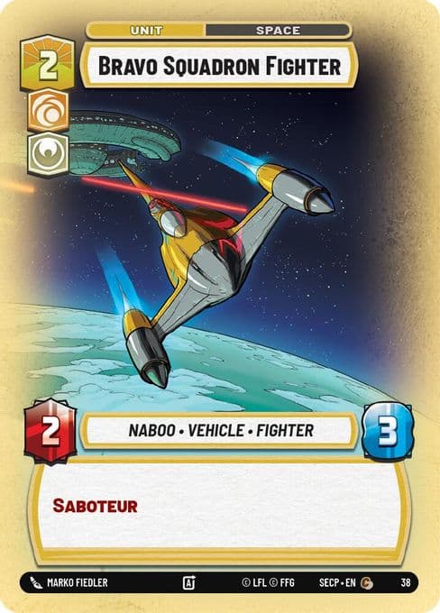 Bravo Squadron Fighter (Foil)