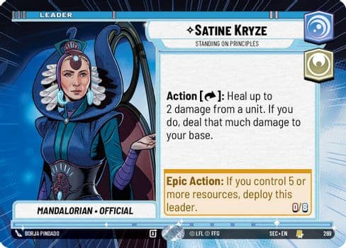 Satine Kryze - Standing on Principles (Hyperspace)