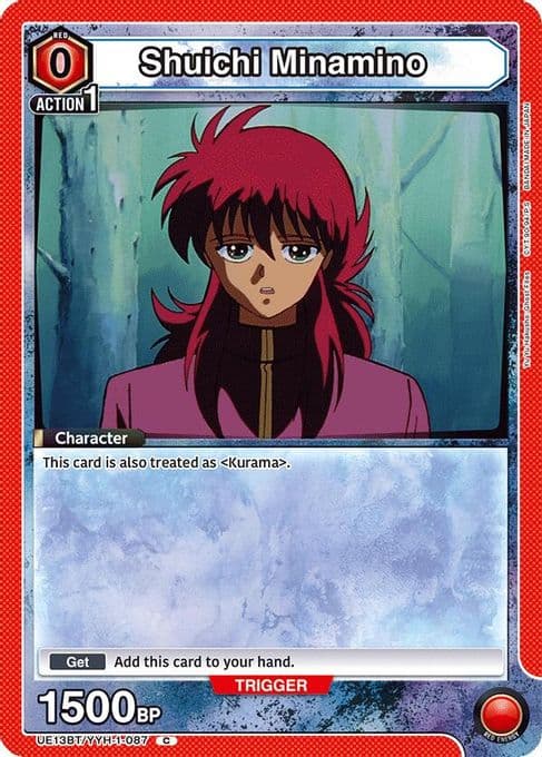 Shuichi Minamino (Box Topper Foil)