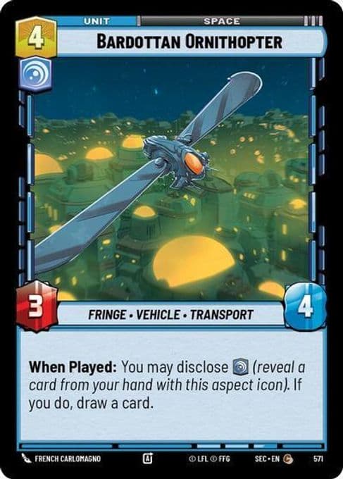 Bardottan Ornithopter (Foil)