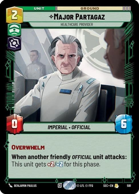 Major Partagaz - Healthcare Provider (Foil)