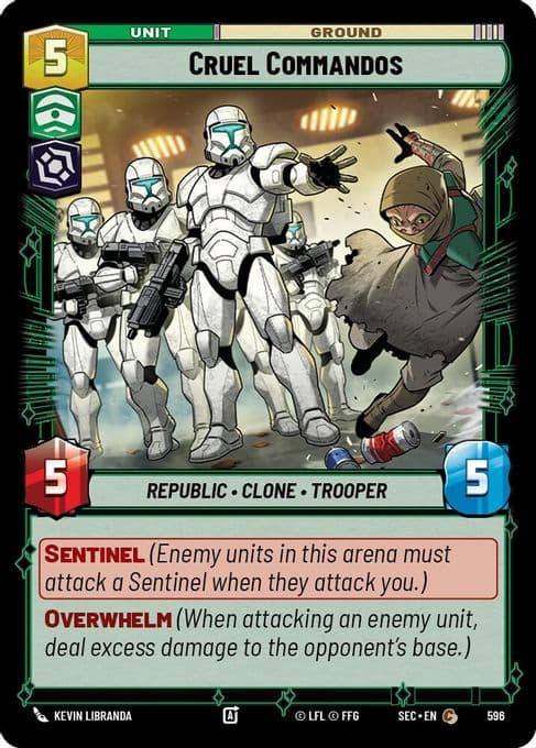 Cruel Commandos (Foil)