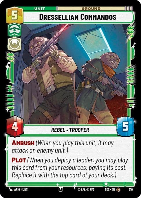 Dressellian Commandos (Foil)