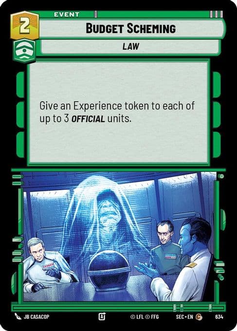 Budget Scheming (Foil)