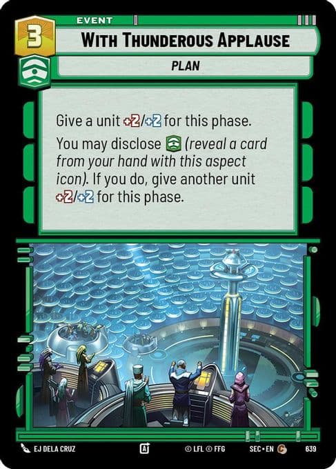 With Thunderous Applause (Foil)