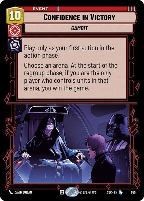 Confidence in Victory (Foil)