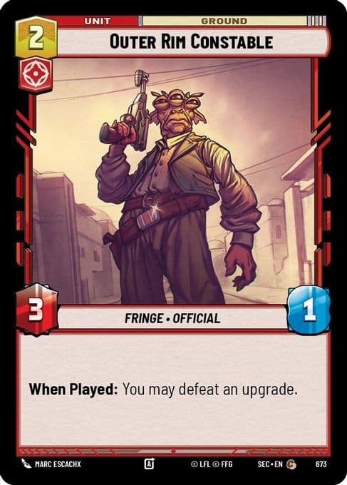 Outer Rim Constable (Foil)