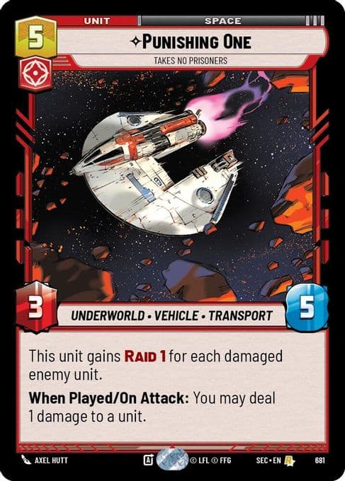 Punishing One - Takes No Prisoners (Foil)