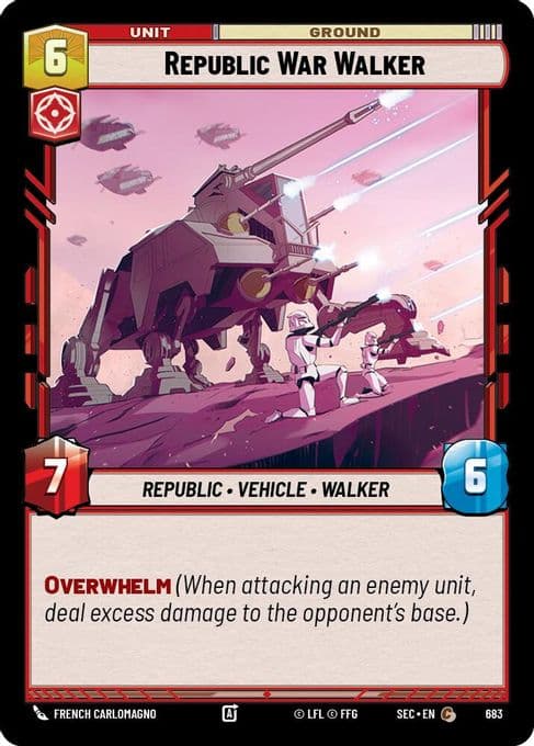 Republic War Walker (Foil)