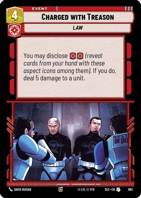 Charged with Treason (Foil)
