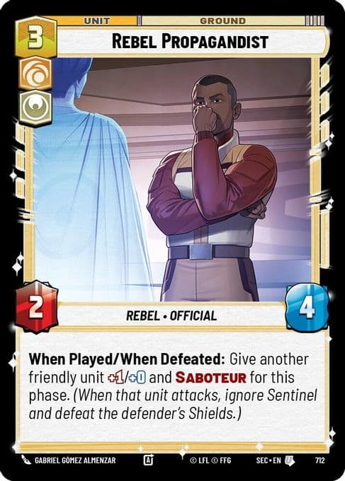 Rebel Propagandist (Foil)