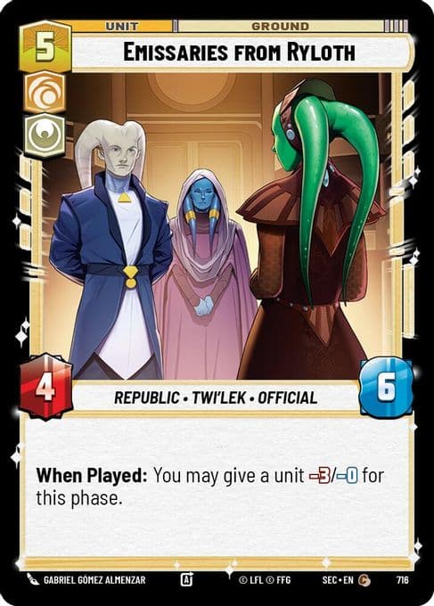 Emissaries from Ryloth (Foil)