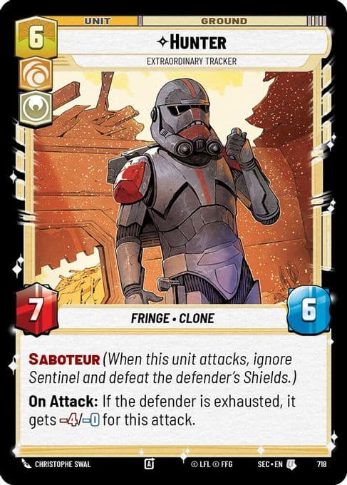 Hunter - Extraordinary Tracker (Foil)