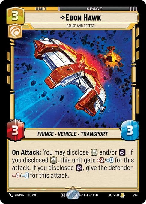 Ebon Hawk - Cause and Effect (Foil)