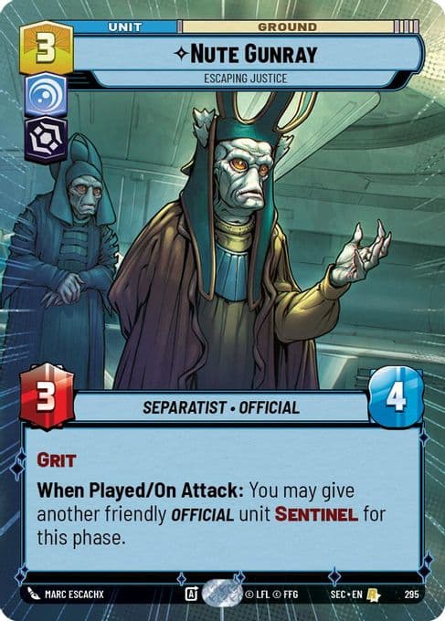 Nute Gunray - Escaping Justice (Hyperspace)