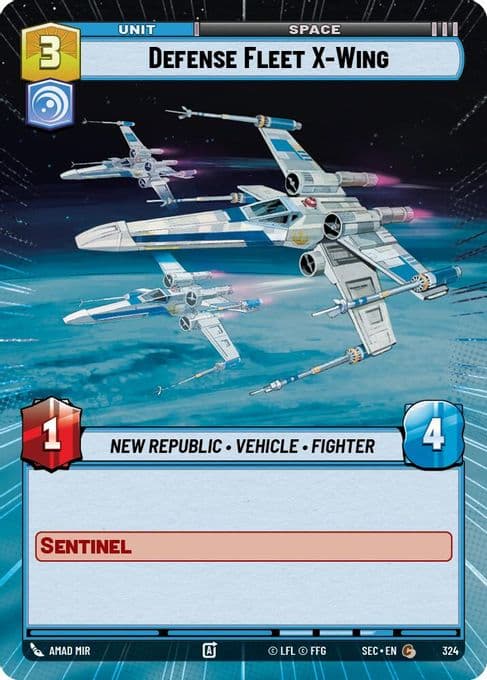Defense Fleet X-Wing (Hyperspace)