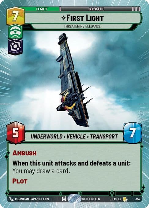 First Light - Threatening Elegance (Hyperspace)