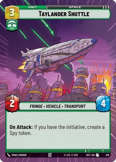 Taylander Shuttle (Hyperspace)