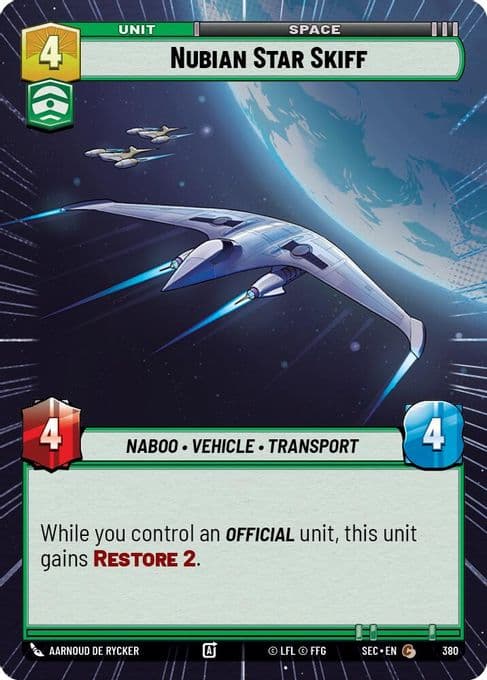 Nubian Star Skiff (Hyperspace)