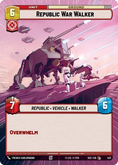Republic War Walker (Hyperspace)
