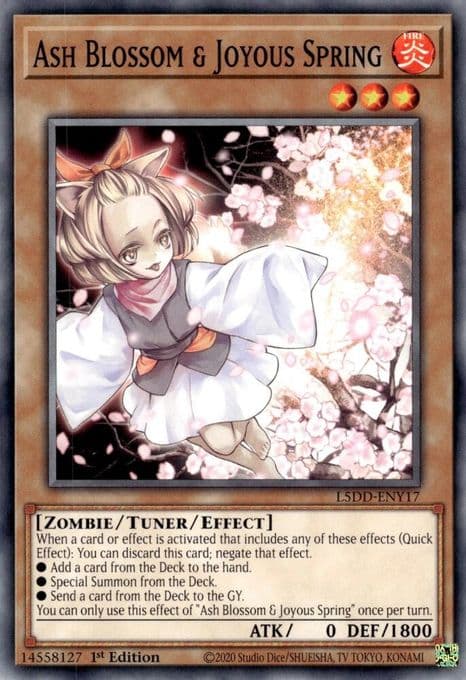 Ash Blossom & Joyous Spring (L5DD-ENY17)