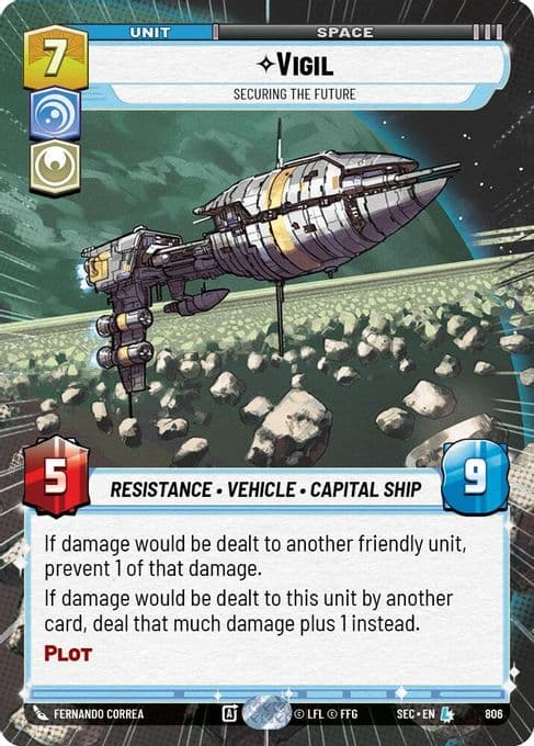 Vigil - Securing the Future (Hyperspace Foil)