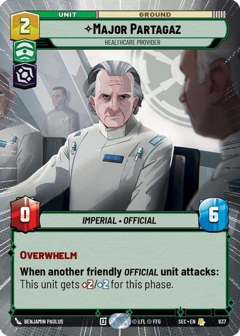 Major Partagaz - Healthcare Provider (Hyperspace Foil)