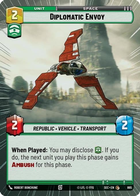 Diplomatic Envoy (Hyperspace Foil)