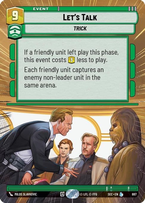 Let's Talk (Hyperspace Foil)
