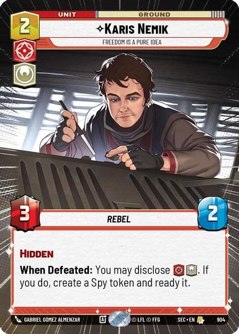 Karis Nemik - Freedom is a Pure Idea (Hyperspace Foil)