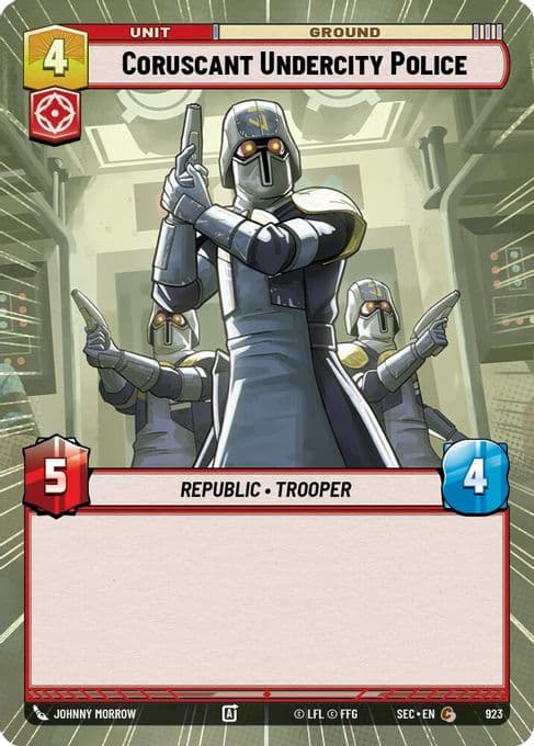 Coruscant Undercity Police (Hyperspace Foil)