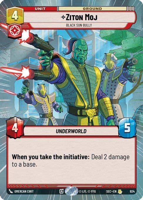 Ziton Moj - Black Sun Bully (Hyperspace Foil)
