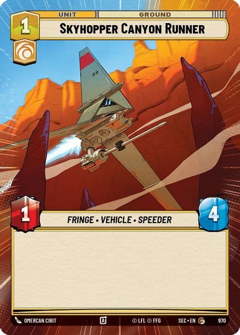 Skyhopper Canyon Runner (Hyperspace Foil)