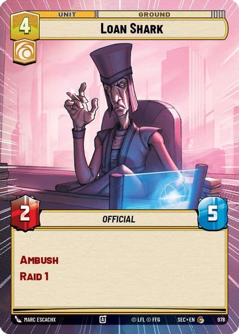 Loan Shark (Hyperspace Foil)