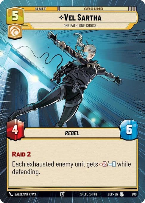 Vel Sartha - One Path, One Choice (Hyperspace Foil)