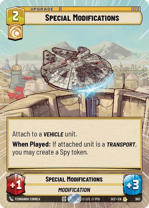 Special Modifications (Hyperspace Foil)