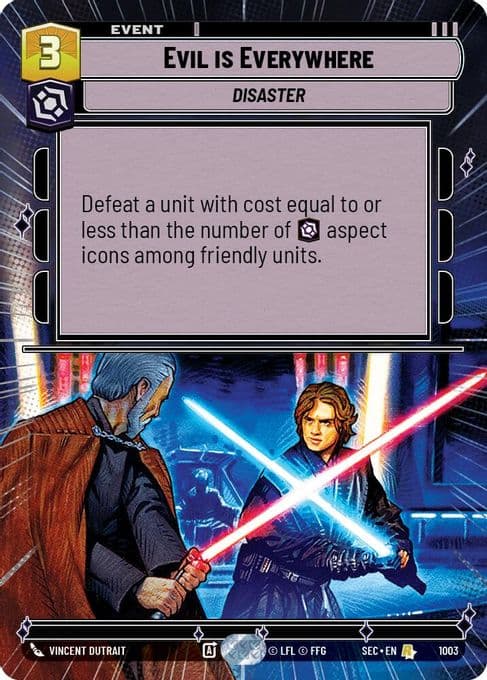 Evil is Everywhere (Hyperspace Foil)