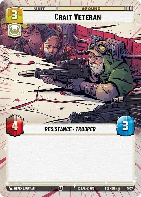 Crait Veteran (Hyperspace Foil)
