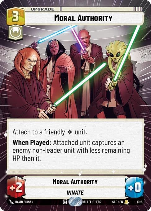 Moral Authority (Hyperspace Foil)