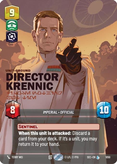 Director Krennic - I Lose Nothing But Time (Prestige)