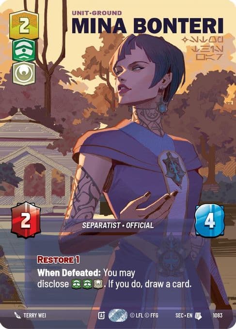 Mina Bonteri - Stop This War (Prestige Foil)