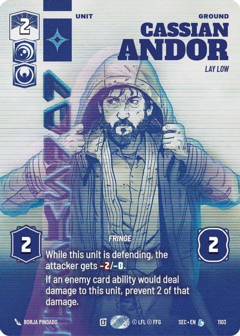 Cassian Andor - Lay Low (Prestige Foil)